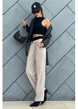 Spodnie REALMA BEIGE ze sklepu Ivet Shop w kategorii Spodnie damskie - zdjęcie 169107095