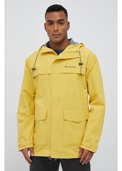 Columbia kurtka outdoorowa IBEX II kolor żółty 2036921 ze sklepu PRM w kategorii Kurtki męskie - zdjęcie 169110367