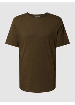 T-shirt w jednolitym kolorze ze sklepu Peek&Cloppenburg  w kategorii T-shirty męskie - zdjęcie 169110726