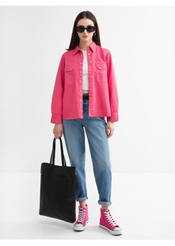 Koszula damska jeansowa różowa Lolu 601 ze sklepu Big Star w kategorii Koszule damskie - zdjęcie 169110887