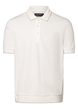 Marc O'Polo Męska koszulka polo Mężczyźni Bawełna écru jednolity ze sklepu vangraaf w kategorii T-shirty męskie - zdjęcie 169111409