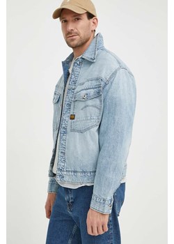 G-Star Raw kurtka jeansowa męska kolor niebieski przejściowa ze sklepu ANSWEAR.com w kategorii Kurtki męskie - zdjęcie 169112677