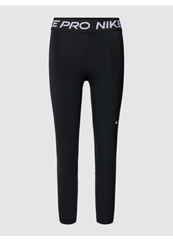 Legginsy z elastycznym pasem z logo ze sklepu Peek&Cloppenburg  w kategorii Spodnie damskie - zdjęcie 169122796