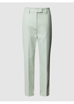 Spodnie do garnituru o kroju regular fit z zakładkami w pasie ze sklepu Peek&Cloppenburg  w kategorii Spodnie damskie - zdjęcie 169122975