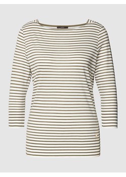 Bluzka z długim rękawem z wzorem w paski ze sklepu Peek&Cloppenburg  w kategorii Bluzki damskie - zdjęcie 169123028