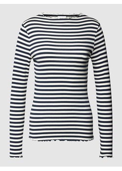 Bluzka z długim rękawem ze wzorem w paski model ‘STRIPE’ ze sklepu Peek&Cloppenburg  w kategorii Bluzki damskie - zdjęcie 169123346