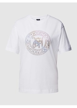 T-shirt z czystej bawełny ze sklepu Peek&Cloppenburg  w kategorii Bluzki damskie - zdjęcie 169123356