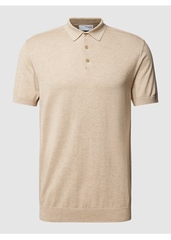 Koszulka polo z krótką listwą guzikową model ‘BERG’ ze sklepu Peek&Cloppenburg  w kategorii T-shirty męskie - zdjęcie 169123579