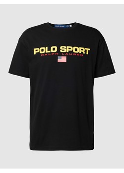 T-shirt z nadrukiem z logo ze sklepu Peek&Cloppenburg  w kategorii T-shirty męskie - zdjęcie 169123618