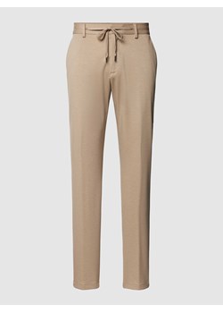 Spodnie z elastycznym pasem i tunelem model ‘JOGGSUIT’ ze sklepu Peek&Cloppenburg  w kategorii Spodnie męskie - zdjęcie 169123629