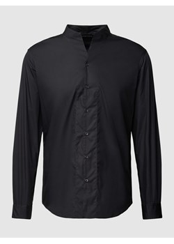 Koszula casualowa o kroju modern fit ze stójką ze sklepu Peek&Cloppenburg  w kategorii Koszule męskie - zdjęcie 169123659