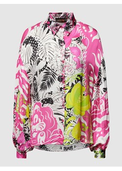 Bluzka koszulowa z wzorem na całej powierzchni ze sklepu Peek&Cloppenburg  w kategorii Koszule damskie - zdjęcie 169123737