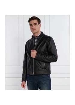 BOSS BLACK Skórzana kurtka Mansell1 | Regular Fit ze sklepu Gomez Fashion Store w kategorii Kurtki męskie - zdjęcie 169124445