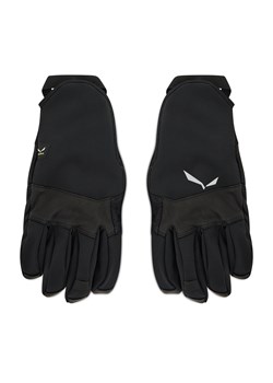 Rękawiczki Męskie Salewa Ice Climbing Gloves 0000027983 Black out 0910 ze sklepu eobuwie.pl w kategorii Rękawiczki męskie - zdjęcie 169125399