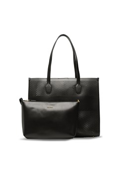 Torebka Guess Katey Perf (WH) HWWH87 69230 BLA ze sklepu eobuwie.pl w kategorii Torby Shopper bag - zdjęcie 169126475