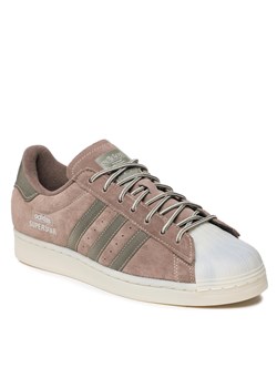 Sneakersy adidas Superstar Shoes IE4728 Brązowy ze sklepu eobuwie.pl w kategorii Trampki męskie - zdjęcie 169126785