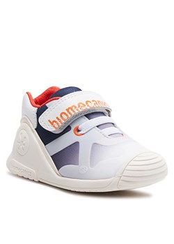 Sneakersy Biomecanics 242150 B Blanco Y Ocean ze sklepu eobuwie.pl w kategorii Buciki niemowlęce - zdjęcie 169128699