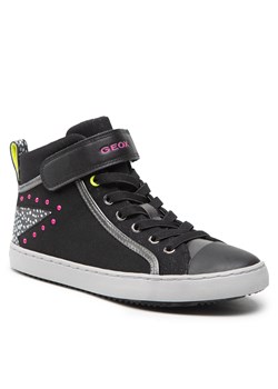 Sneakersy Geox J Kalispera G. M J944GM 054GN C9999 D Black ze sklepu eobuwie.pl w kategorii Buty zimowe dziecięce - zdjęcie 169128858