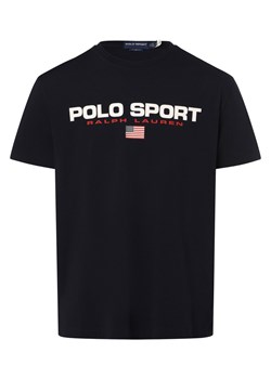 Polo Sport Koszulka męska Mężczyźni Bawełna granatowy nadruk ze sklepu vangraaf w kategorii T-shirty męskie - zdjęcie 169136866