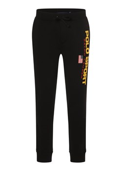 Polo Sport Męskie spodnie dresowe Mężczyźni czarny nadruk ze sklepu vangraaf w kategorii Spodnie męskie - zdjęcie 169136875