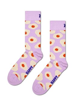 Happy Socks skarpetki Sunny Side Up Sock kolor fioletowy ze sklepu ANSWEAR.com w kategorii Skarpetki męskie - zdjęcie 169137498