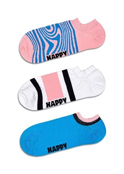 Happy Socks skarpetki Dizzy No Show Socks 3-pack ze sklepu ANSWEAR.com w kategorii Skarpetki damskie - zdjęcie 169137589