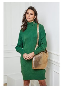 So Cachemire Sukienka dzianinowa &quot;Tivoli&quot; w kolorze zielonym ze sklepu Limango Polska w kategorii Sukienki - zdjęcie 169138867