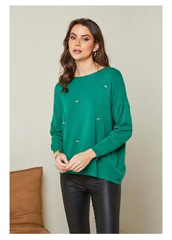 Soft Cashmere Sweter w kolorze zielonym ze sklepu Limango Polska w kategorii Swetry damskie - zdjęcie 169138887