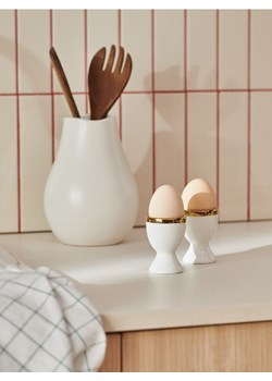 Sinsay - Kieliszki do jajek 2 pack - biały ze sklepu Sinsay w kategorii Akcesoria kuchenne - zdjęcie 169146387