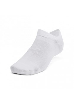 Skarpetki treningowe uniseks (6-pack) Under Armpur UA Essential No Show - białe ze sklepu Sportstylestory.com w kategorii Skarpetki damskie - zdjęcie 169160509