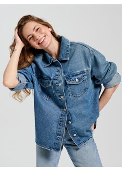 Sinsay - Kurtka jeansowa - niebieski ze sklepu Sinsay w kategorii Kurtki damskie - zdjęcie 169162195