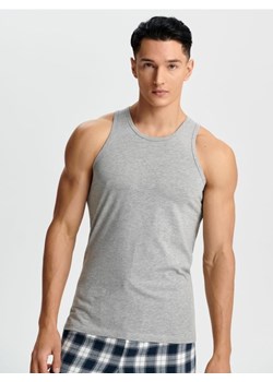 Sinsay - Koszulka - szary ze sklepu Sinsay w kategorii Piżamy męskie - zdjęcie 169162216