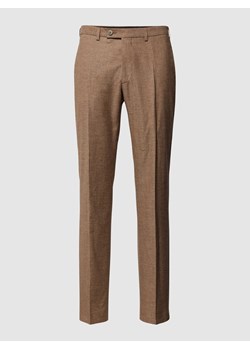 Spodnie do garnituru o kroju slim fit z zapięciem na guzik model ‘Franco’ ze sklepu Peek&Cloppenburg  w kategorii Spodnie męskie - zdjęcie 169165036