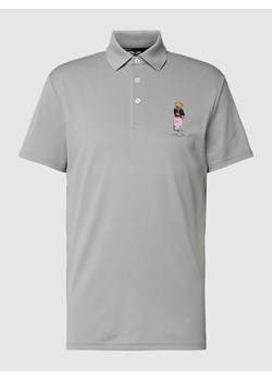 Koszulka polo z wyhaftowanym logo ze sklepu Peek&Cloppenburg  w kategorii T-shirty męskie - zdjęcie 169165087