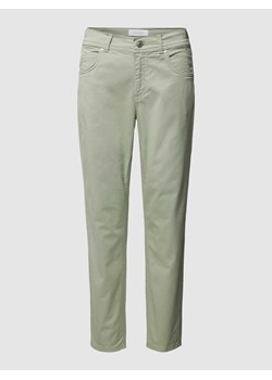 Spodnie o kroju slim fit z zapięciem na guzik model ‘ORNELLA’ ze sklepu Peek&Cloppenburg  w kategorii Spodnie damskie - zdjęcie 169165198