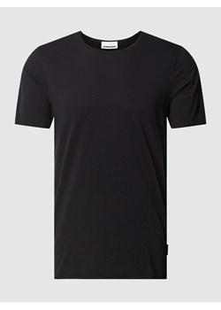 T-shirt w jednolitym kolorze model ‘AAMON BRUSHED’ ze sklepu Peek&Cloppenburg  w kategorii T-shirty męskie - zdjęcie 169165217