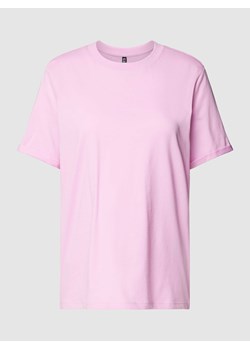 T-shirt w jednolitym kolorze model ‘RIA’ ze sklepu Peek&Cloppenburg  w kategorii Bluzki damskie - zdjęcie 169165469