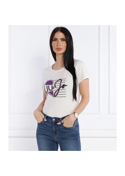 Liu Jo Sport T-shirt | Regular Fit ze sklepu Gomez Fashion Store w kategorii Bluzki damskie - zdjęcie 169168028