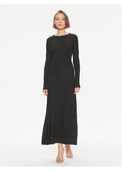 TWINSET Sukienka wieczorowa 241TE2130 Czarny Regular Fit ze sklepu MODIVO w kategorii Sukienki - zdjęcie 169181376
