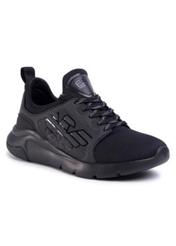 EA7 Emporio Armani Sneakersy X8X057 XCC55 M620 Czarny ze sklepu MODIVO w kategorii Buty sportowe męskie - zdjęcie 169181526