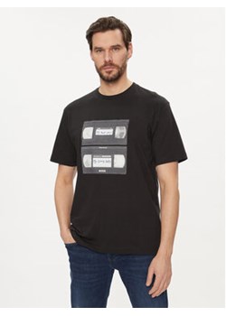 Boss T-Shirt TeRetroLeo 50510021 Czarny Regular Fit ze sklepu MODIVO w kategorii T-shirty męskie - zdjęcie 169182255