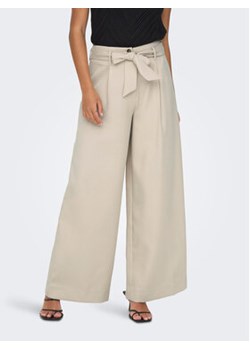 JDY Spodnie materiałowe 15286399 Szary Regular Fit ze sklepu MODIVO w kategorii Spodnie damskie - zdjęcie 169182955