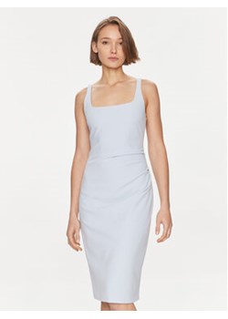 Hugo Sukienka koktajlowa Kanke 50511458 Niebieski Slim Fit ze sklepu MODIVO w kategorii Sukienki - zdjęcie 169183107