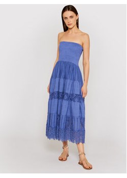 Iconique Sukienka letnia Gaia IC21 084 Niebieski Regular Fit ze sklepu MODIVO w kategorii Sukienki - zdjęcie 169185837