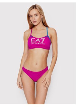 EA7 Emporio Armani Bikini 911154 2R407 00090 Fioletowy ze sklepu MODIVO w kategorii Stroje kąpielowe - zdjęcie 169187495