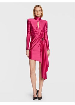 Babylon Sukienka koktajlowa R_EM0797 Różowy Regular Fit ze sklepu MODIVO w kategorii Sukienki - zdjęcie 169189015