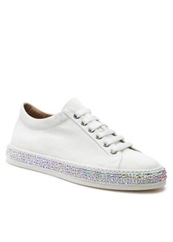 Le Silla Sneakersy Andrea 1617Z020M1PPGIR Biały ze sklepu MODIVO w kategorii Trampki damskie - zdjęcie 169189657