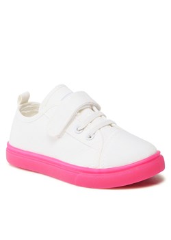 Sneakersy Nelli Blu CD2150 Biały ze sklepu eobuwie.pl w kategorii Trampki dziecięce - zdjęcie 169193875