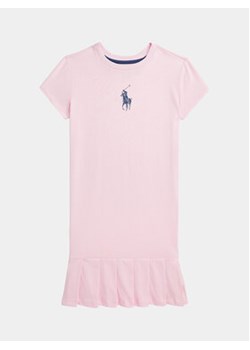 Polo Ralph Lauren Sukienka codzienna 313935092001 Różowy Regular Fit ze sklepu MODIVO w kategorii Sukienki dziewczęce - zdjęcie 169196758