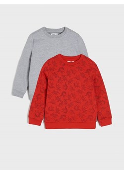 Sinsay - Bluzy 2 pack - czerwony ze sklepu Sinsay w kategorii Bluzy chłopięce - zdjęcie 169199388